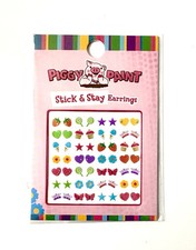 Pendientes Stick & Stay Pintura Cerdito - Pendientes Adhesivos Adhesivos