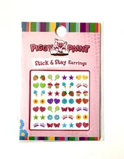Piggy Paint Stick & Stay Earrings - Sticker Adhesive Earrings