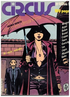 Circus 40 Bis Glenat 1981 Crepax Quino Azpiri Goetzinger