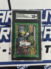 2024 Topps Update Green Crackle Foilboard #US160 Paul Skenes / Grandal SGC 10