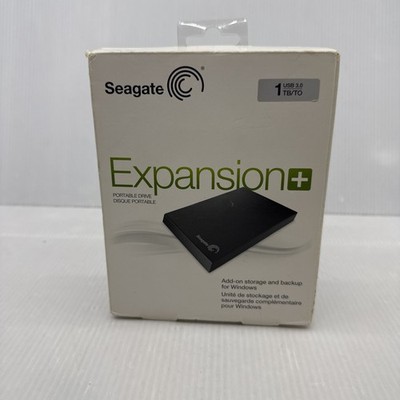 Seagate Expansion PLUS  Portable 1TB External Hard Drive New Open Box