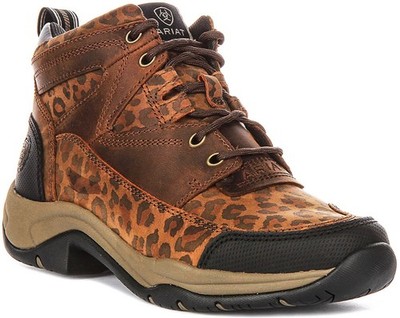 Ariat Terrain wasserdichte Damenstiefel zum Überziehen Leopard UK 3   9