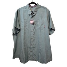 Eddie Bauer NWT Mens Ventatrex Shirt 2XL Reef Short Sleeve Travex 70 Fishing