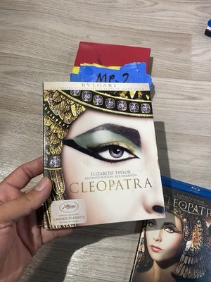 Cleopatra  50th Anniversary Edition (Blu-ray, 2-Disc, 1963) BULGARI Slip RARE