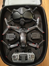 DJI FPV Drone Combo with 3 Batteries, Controller, Case, Charger