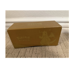 Pokémon GX Holo English Card Lot Dragonite Storage Box Charizard Pikachu Altaria