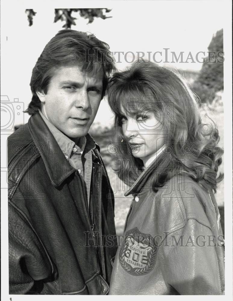 1991 Press Photo Lisa Eilbacher and Gary Cole star in 