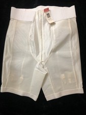 VTG Flexees shapewear faja white Lace Sz 1X / 31 /32 Style 8349 made USA NWT 29