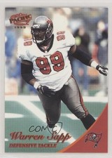1999 Pacific Gold /199 Warren Sapp #389 HOF 0q3