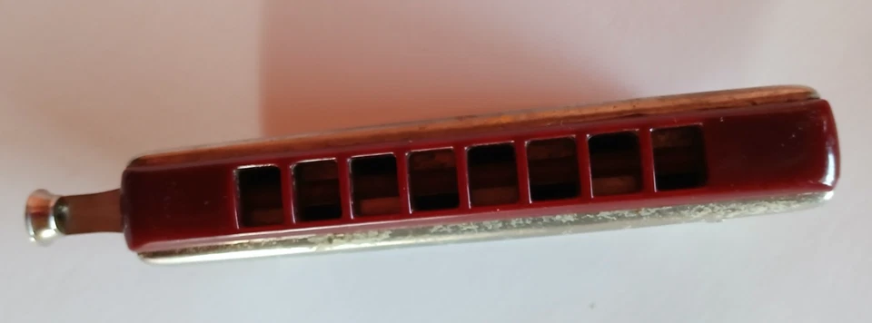 M. Hohner Chrometta 8 Harmonica C Key Made In Germany With Case - Image 2 of 3