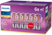 Philips E27 Led-Lampe A60 7W 806Lm 2700K Warmweiß 6 StüCk