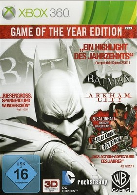 Batman: Arkham City - Game of the Year Edition - Xbox 360