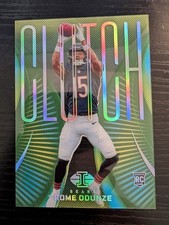 Rome Odunze 2024 Panini Illusions Clutch (TRUE) Emerald Rookie Insert #4 Bears