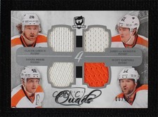 2011-12 The Cup Quads 6/10 Claude Giroux James van Riemsdyk Daniel Briere 0c3