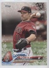 2018 Topps Holiday WalMart Mega Box Metallic Snowflake AJ Pollock #HMW177 0jl3