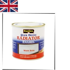 Quick Dry Satin Enamel Radiator Paint 250ml – Elegant, Heat Resistant Finish