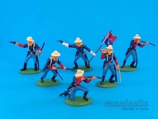 BRITAINS DSG  FAR WEST 7th US CAVALRY DISMOUNTED TROOPS  TOY SOLDIERS