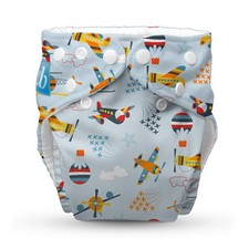 Charlie Banana 1 Pack Reusable Adjustable Cloth Diaper, One Size - Aviator