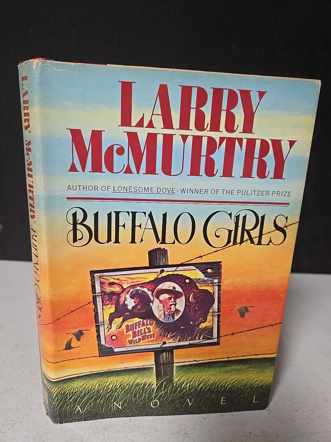 Buffalo Girls by Larry McMurtry 1990 HC DJ 1st Edition 1st Print VG