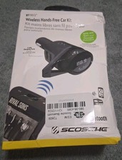 Scosche Bluetooth FM Transmitter 2.4A/12W 2-Port USB-A - Black