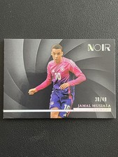 Jamal Musiala 2024-25 Panini Noir Base Set Horizontal Silver /49 #123