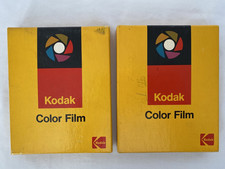 Lot of 2 Kodak Photomicrography Color Film 2483 4x5 Sheet Film Sealed Oct 1976