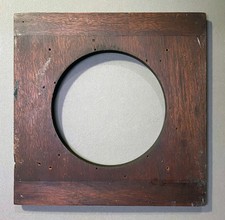 9x9in Mahogany Wooden Lens Board for Antique Large Format Camera