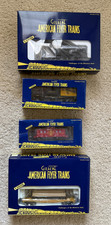 Gilbert American Flyer S-gauge Train Cars NEW Crane, Lumber, Tie Cars  Caboose
