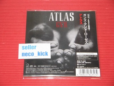 11B GUNS N' ROSES NOTHIN ATLAS JAPAN 2TRACKS SINGLE SHM CD WITH