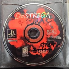 Destrega 1998 Koei Sony PS1 PlayStation 1 Disc Only + FREE SHIPPING