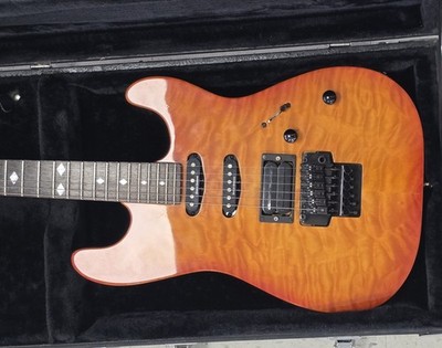 Vintage Rare Schecter Diamond Series V-1 Plus Fr HSS Near Mint