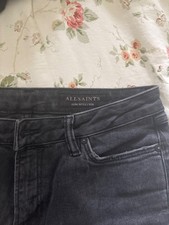 AllSaints slim black jeans Iggy fit