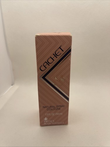Cachet Parfüm von Prince Matchabelli 1,5 Oz. Kölnisch Wasser Spray Nebel Neu im Karton