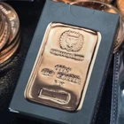 Germania Mint 5oz Copper Cast Bar 999.9 BU In Capsule w/ Free Copper Gift!!