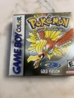 Pokemon Gold Version CIB (Nintendo Game Boy Color, 2000)