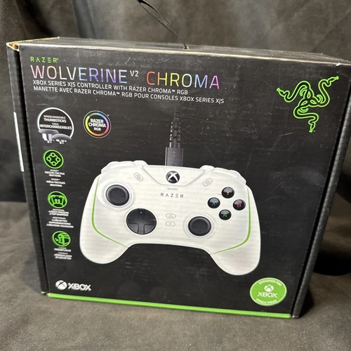 Razer Wolverine V2 Chroma Controller for Microsoft Xbox One/Series S/X/PC White