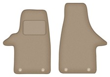 Fußmatten Automatten Vorne Velours Beige für VW Transporter T5 2003-2015