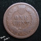 1873 Indian Head Cent GOOD — photo 2