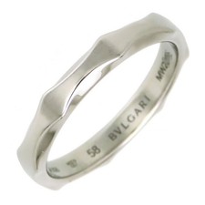 BVLGARI Infinite Wedding Band 58 351921 PT950 Women Excellent Condition 