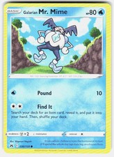 GALARIAN MR. MIME 030/159 CROWN ZENITH LP