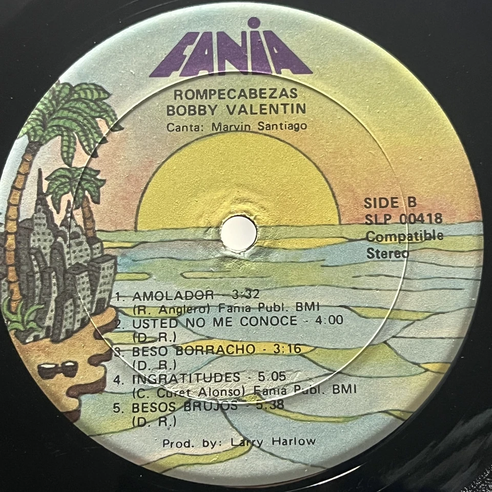 Latin Bobby Valentin - Rompecabezas Fania Records, Fania Records - Image 4 of 4