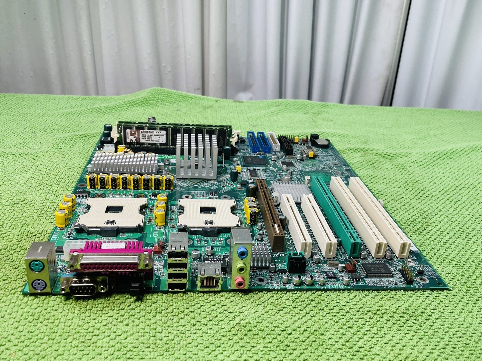 1pc Iwill DP533 VER:1.6  rev. E20 Industrial Motherboard & processor chips, ram