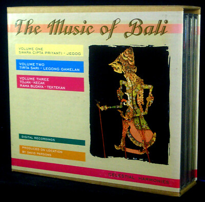 ! 3 CD Set The Music of Bali - Volume 1, 2 & 3