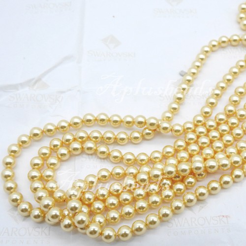 50pcs Swarovski Crystal Pearl #5810 Round Beads 8mm 16" Long pick colors - Picture 7 of 13