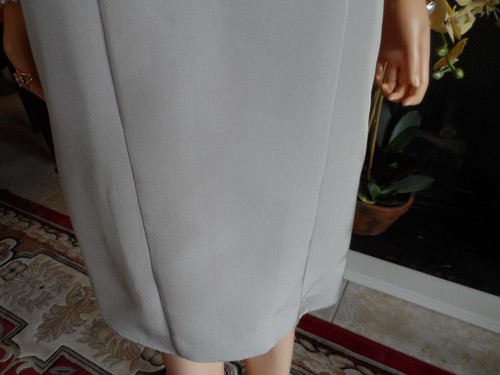 Gucci Taupe Silk Blend Twill Sheath Dress Size IT 38 US 2 - Picture 14 of 24