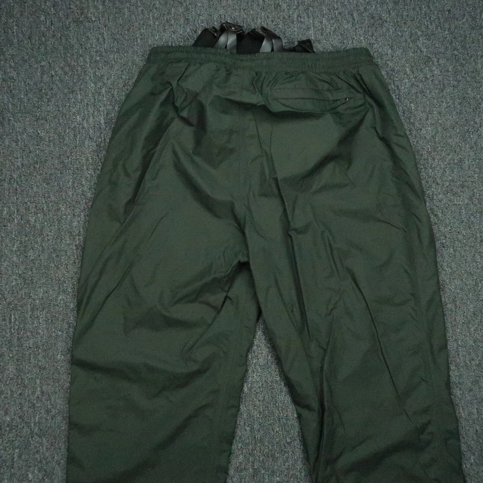 Cabelas Bibs Mens XXL Green Overalls Gore GTX Lined Waterproof 2XL - Image 4 of 4
