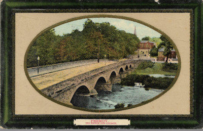 Fermoy, Grafschaft Cork - Brücke & Kirche - Postkarte Milton ('Sellwell') um 1905-10