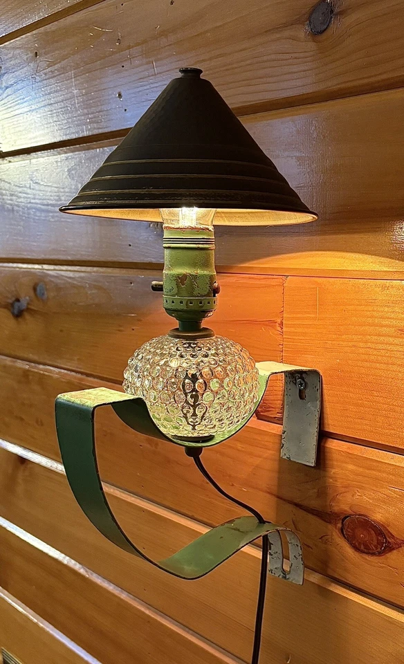 Antique Arts Crafts Hammered Mission Wall Light Sconce Rustic Cabin Tudor Vtg - Image 2 of 4