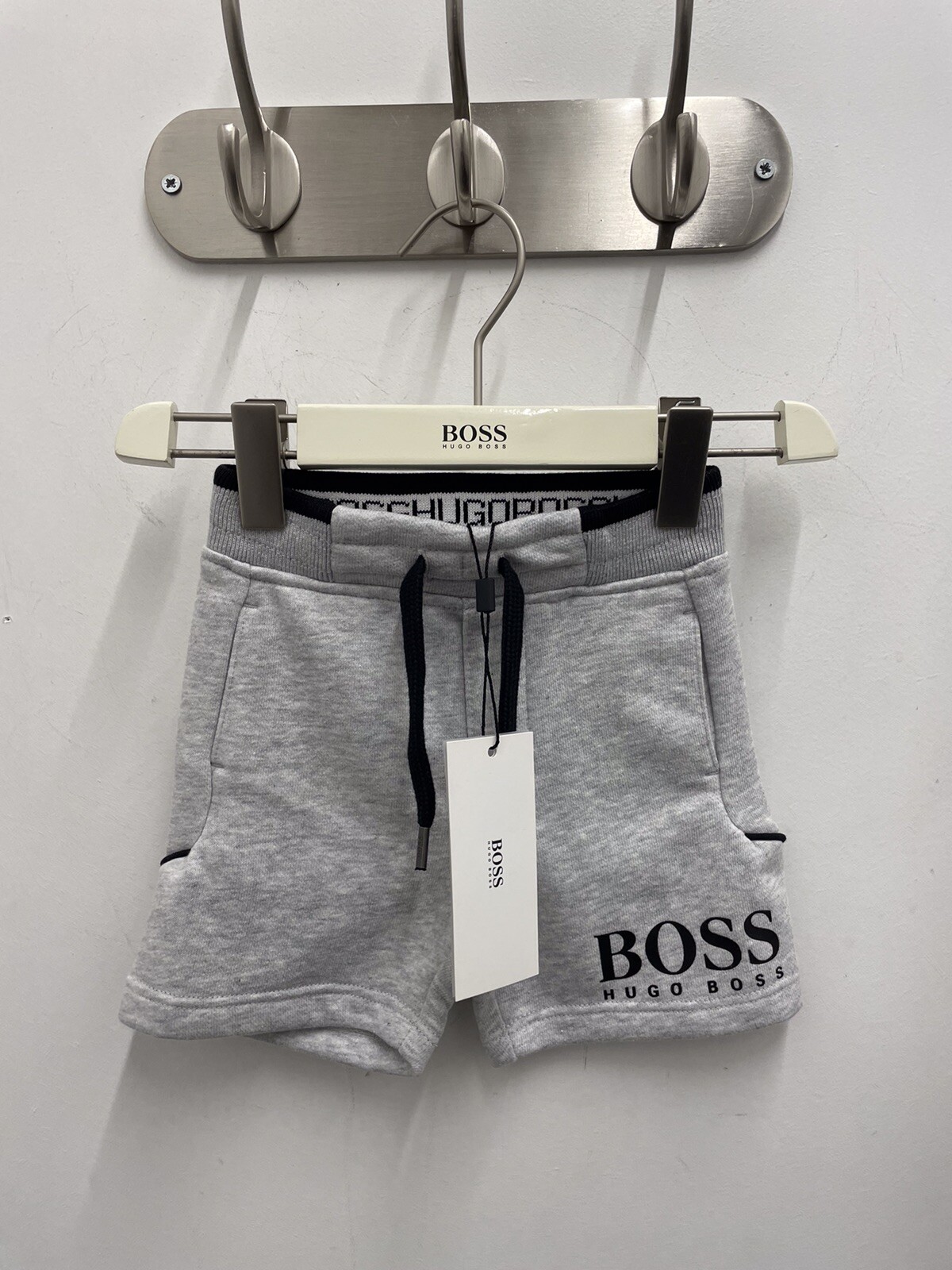 Hugo Boss Grey Shorts Kids RRP £55