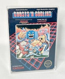 Ghosts 'n Goblins NES Nintendo Game CIB - Complete With Manual, Box, & Cartridge